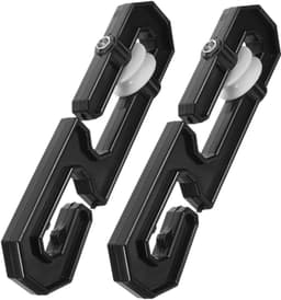 2 Stuks Verstelbare Plastic Kledinglijn Separator Spreader Pulley Heavy Duty Kledinglijn Splitter voor Efficiënt Droogproces — thumbnail 1