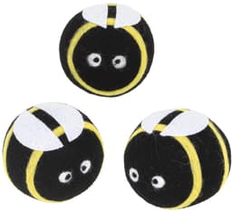 HI drogerballen/wasbollen - 6x stuks - bijen - voor zachte/kreukvrije was - wasdroger ballen — thumbnail 3
