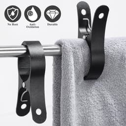 Wasknijpers - Kledingklemmen Clips - Kleding Droge - Winddicht Antislip - 10.5 cm - Zwart — thumbnail 4