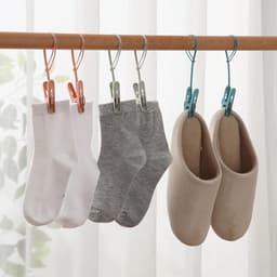 Kleding Pins - Wasknijpers Touw - Kleding Drogen - Ultra Sterke Klemkracht - 12 Stuks - Meerkleurig — thumbnail 3