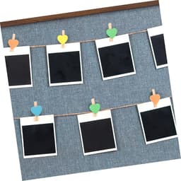 Mini Wasknijpers - Houten Clips Decoratie - Foto Decoratie Ambachten - Lichtgewicht Stevig - 3 x 1.8 x 0.9 cm — thumbnail 3