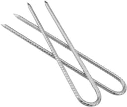 Grondankers 30 cm - 8 Stuks - Verzonken Haringen - Beitelpunt - Antislip Haak - Geschikt voor Tenten en Hekken - Tentankers — thumbnail 4
