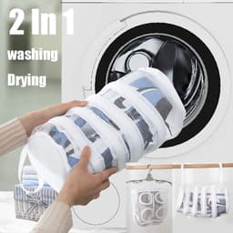 Waszak Sneakers - Schoenen Net - Schoenen Wassen - Schuimrubber Buffer - 1 Stuk - Wit — thumbnail 3
