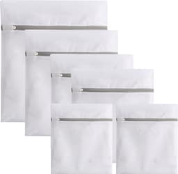 Wasnet voor Wasmachine - 6 Stuks Waszakken met Rits in 4 Maten - Grote Netzakken voor Kleding, Sokken en Beddengoed - Ideaal voor Ondergoed en Reizen — thumbnail 1