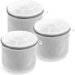 Set van 3 Wasnetten voor de Wasmachine met Rits, Ideaal voor Schoenen, Ondergoed en Fijne Was, 17 x 15 cm — thumbnail 1