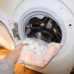 4 Stuks Alpaka Patroon Waszak, Herbruikbare Wasnet Voor Wasmachine Met Ritsluiting, Ideaal Voor Machinewasche Fijne Was Zoals Hemden, Jassen, Donsjack En Trui. — thumbnail 3