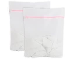 Wasnetten voor wasmachine, premium waszak, 50 x 60 cm, wasnet met verborgen ritssluiting, bescherming tegen vervorming en vouwen, wasnet voor wasmachine, waszak