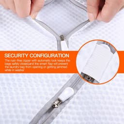 SolidKeus - Extra Grote Waszakken voor Wasmachine, Jumbo Mesh Waszakken 60x60 cm — thumbnail 3