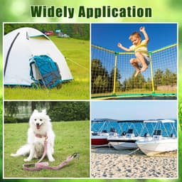 SnelShoppen - Dolibest Tentpinnen Heavy Duty 46cm Grondanker Schroef voor Trampoline, Camping, Swing, Tuinhuis, Hond, Carport, 4 Stuks — thumbnail 4