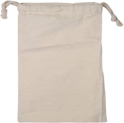 SnelShoppen - Katoenen waszak, stevige grote waszak Canvas met trekkoord, 4 maten, grote capaciteit voor was, opslag, ruimtebesparend, maak je huis op — thumbnail 1