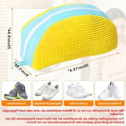 Schoenwaszakken Set van 2, Geschikt voor Wasmachine, Bescherming voor Sportschoenen en Leren Schoenen — thumbnail 2