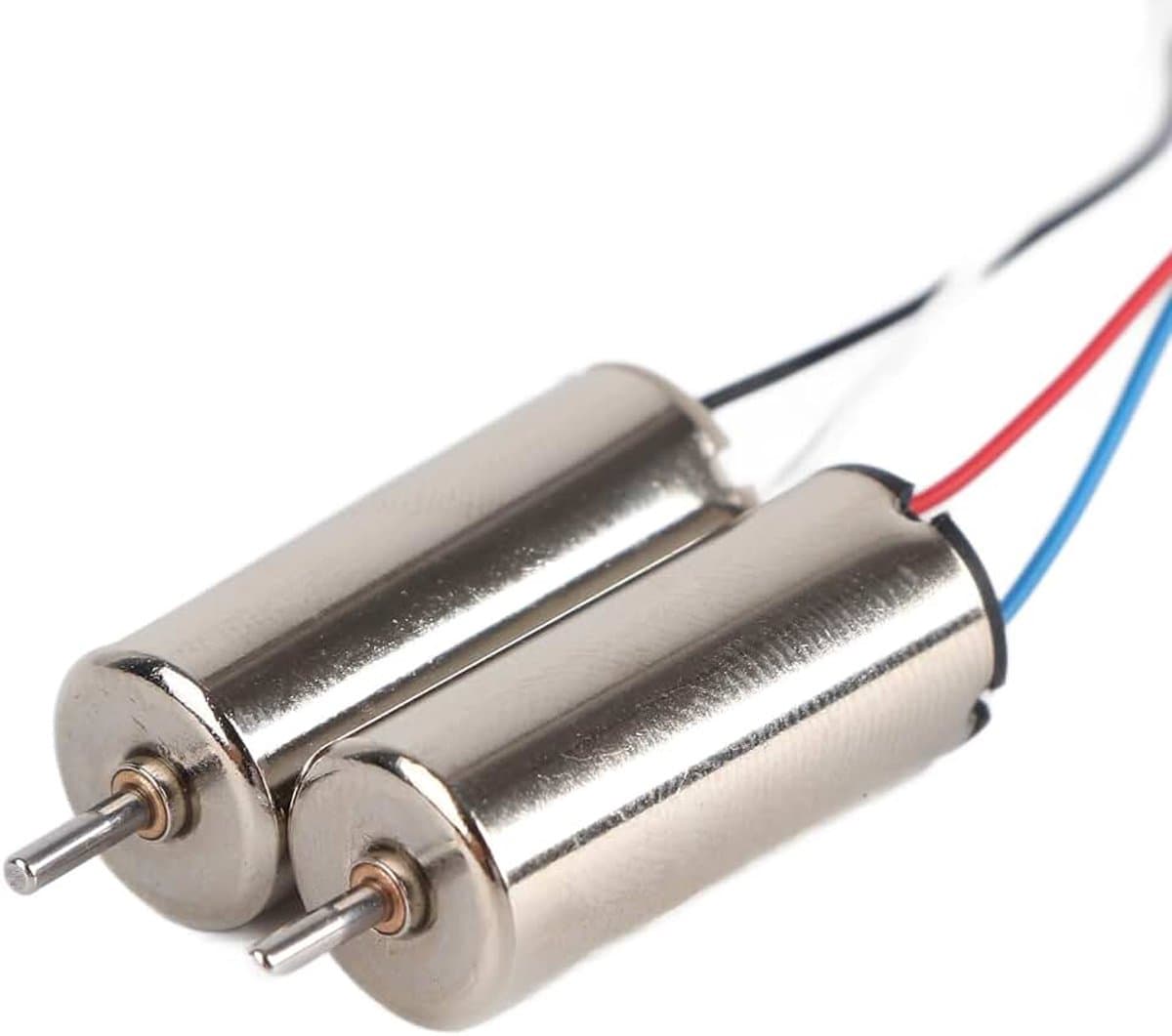8520 Motor, 2 Stuks Holle Kop Drone Motor 0,15A 3-5V 35000-50000 RPM Draadloze Motor voor Quadcopter, 8,5 Mm X 20 Mm, 12 Cm Staartcircuit — afbeelding 1