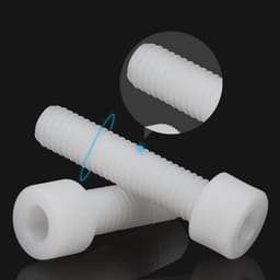 Dailygoods- Nylon Schroeven M12x30mm - Inbus Schroevenset - Kunststof - Slijtvast - Corrosiebestendig - 8 Stuks - Inbusschroeven — thumbnail 4