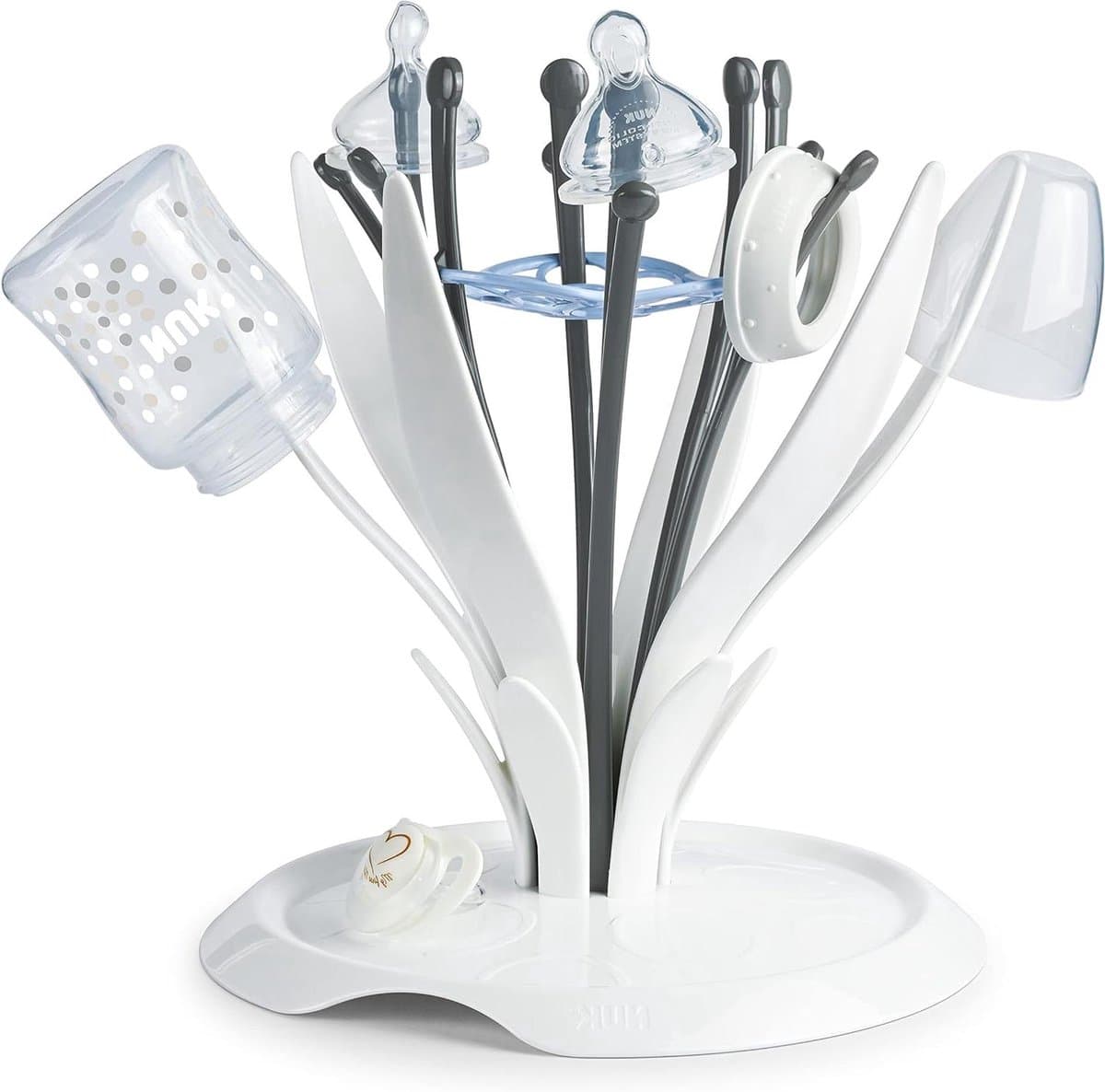 Multidry Droogrek - Praktisch Drogen Babyflessen - Wit - 6 stuks — afbeelding 1