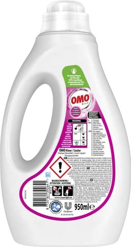 OMO Vloeibaar Wasmiddel - Kleur 19 Wasbeurten - 950 ml — thumbnail 2
