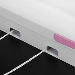Intrekbare Waslijn - Kleding Lijn Hanger - Drogen Kleding Buiten - Vergrendelbaar Mechanisme - 3.2 Meter - Wit — thumbnail 5