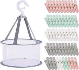 50 Stuks Kledingknijpers van Extra Sterk Plastic voor Binnen en Buiten, Ideaal voor Waslijnen en Kledinghangers — thumbnail 1