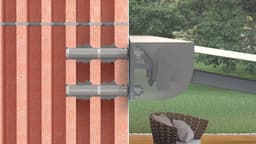 Draadpluggen - Netpluggen - Bevestigen met ankers - Brandwerend R120 - 12x85 mm - Grijs — thumbnail 2