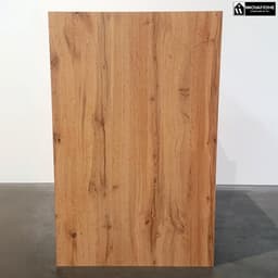 Wasmachine Kast - Ombouw Meubel - Badkamer Organisatie - Geluiddempend & Zonder Boren - 66x97x62cm - Wotan Eiken — thumbnail 3