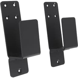 Dailygoods- Deurbarricade Set van 2 - U-beugel Houder - Koolstofstaal - Eenvoudige Installatie - Voor Garage/Barn - Versterkt Deurbeveiliging - Deurbeschermer — thumbnail 5