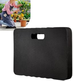 Candala Kniekussen Tuin - Extra Dik - Kniemat - Kniebeschermer - Knie Kussen - Werkkussen - Kniebescherming - Bouwbescherming - Tuinbescherming - Tuin Hulpmiddel - Garage - Yoga - 46x28x3.8 Cm - Zwart — thumbnail 1