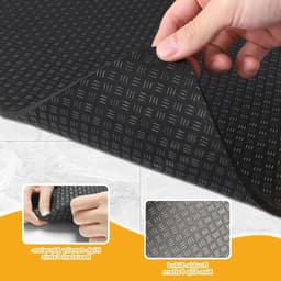 Dubbelzijdige Antivibratiematten 60 x 60 cm voor Wasmachine, Droger en Koelkast - Waterdichte en Antislip Vloerbescherming voor Huishoudelijke Apparaten — thumbnail 2