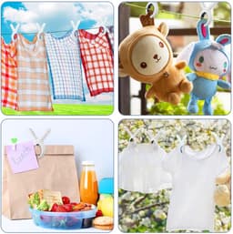 Dailygoods- Wasknijpers Groot - 15st Strandhanddoekknijpers - Windbestendig - Grote Wasknijpers - Voor Badhanddoeken/Beddengoed - Duurzaam PP Materiaal - Handdoekclips — thumbnail 4