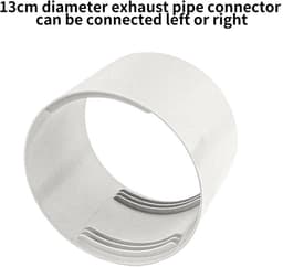 Dailygoods- Afvoerslang 150mm - Uitbreidingsbuis - Geschikt voor mobiele airco's - Verstelbaar - Connector - Duurzaam materiaal - Airco Slang — thumbnail 5