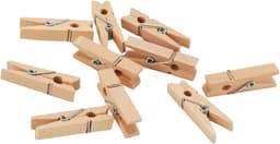 Mini houten wasknijpers, 400 stuks, 3,5 x 0,7 cm, perfect voor knutselen, DIY projecten en decoratie — thumbnail 5