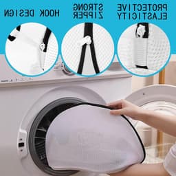 Multifunctionele waszak voor schoenen en sportschoenen, duurzame rits, ideaal voor het wassen en beschermen van schoeisel — thumbnail 5
