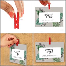 Allecto - Houten Multigekleurde Pin Knijpers - Decoratieve Kledingpin - 70 Stuks - Kleurrijk - Hobby en Projecten - Geschikt voor Muur en Foto’s — thumbnail 2