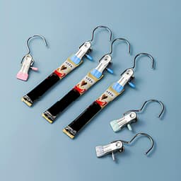 Mrs. Jones 20 stuks draagbare wasknijpers van metaal met haken tang voor sokken broeken schoenen handdoeken hoeden . — thumbnail 5