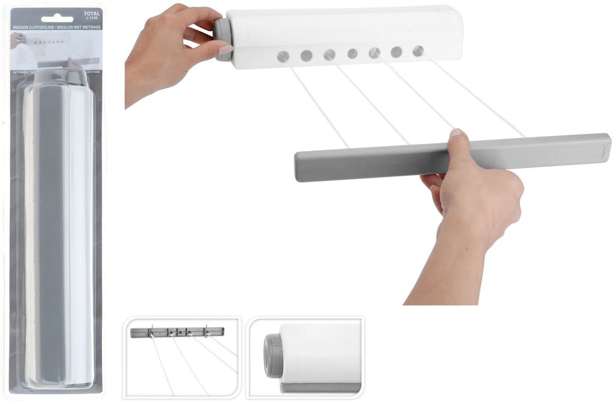 Automatische Waslijn 14 meter — afbeelding 1