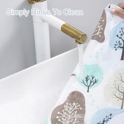 Wasmachine en Droger Beschermhoes - Houdt uw apparaat droog en schoon - Voorlader - 63 x 62 x 85 cm — thumbnail 3
