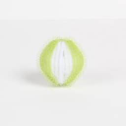 Een set van 12 herbruikbare pompons voor het verwijderen van kattenhaar - machinewasbaar - voor het verwijderen van dierenhaar - groen — thumbnail 2