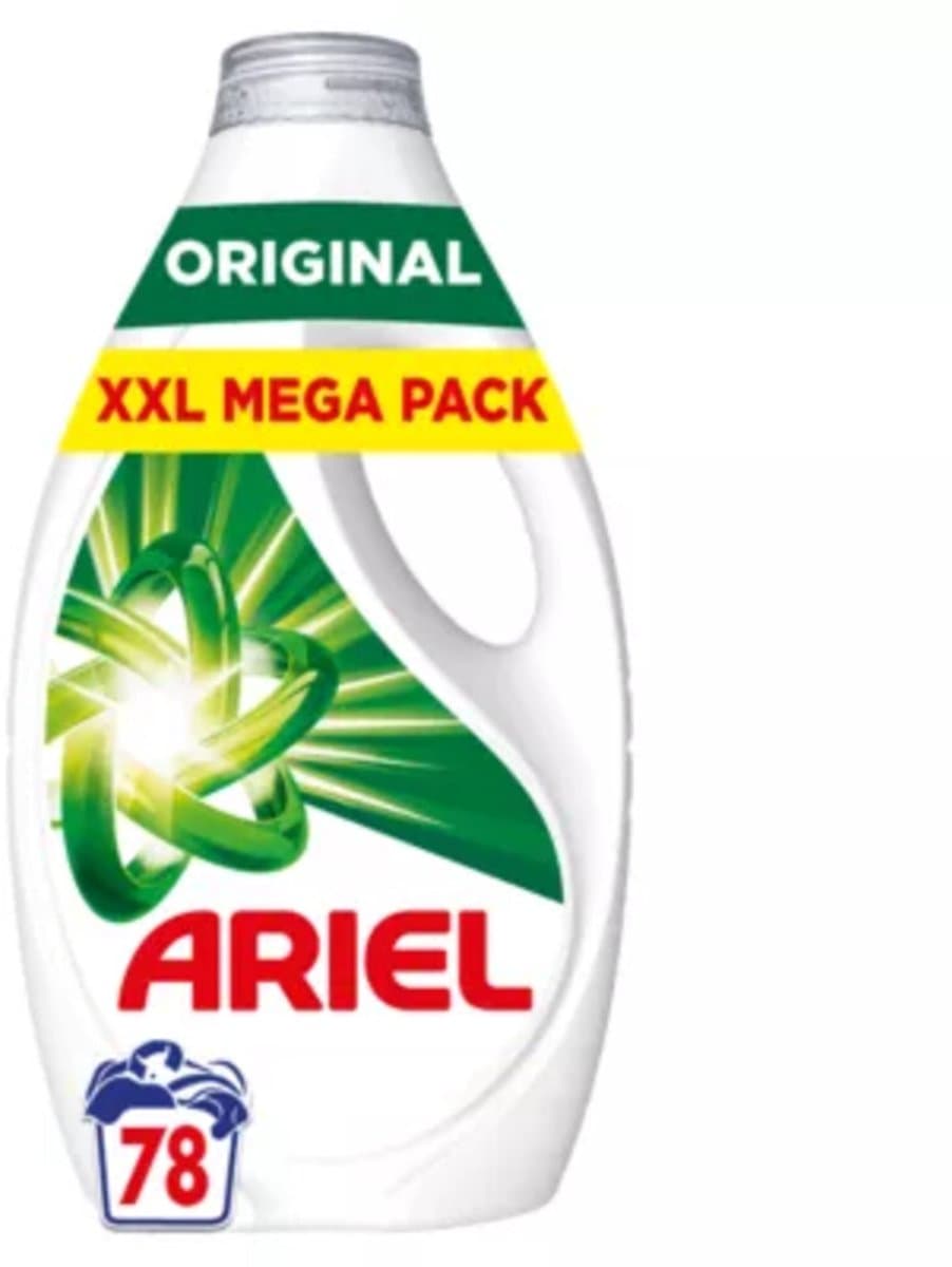 Ariel Vloeibaar Wasmiddel Original 78 Wasbeurten - 4 x 2418 ml - Voordeelverpakking — afbeelding 1