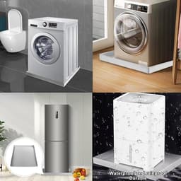 Lekbak Wasmachine - Roestvrij Staal Bak - Vloer Beschermen - Zonder Afvoer - 40x60x5cm — thumbnail 5