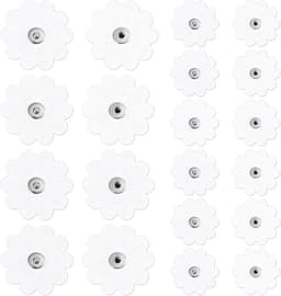 20 drukknopen voor dekbedden, elegante strijkbare drukknopen, bloemvormige dekbedclips, dekbedovertrek, dekbedaccessoires, beddengoedaccessoires — thumbnail 1