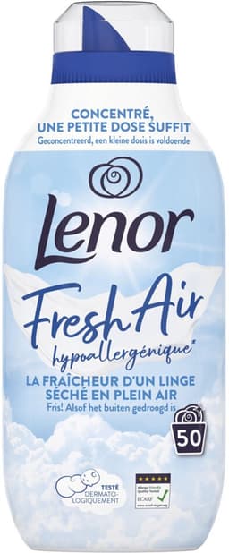 Lenor Wasverzachter Fresh Air Gevoelige huid 50 Wasbeurten - 700 ml — thumbnail 1