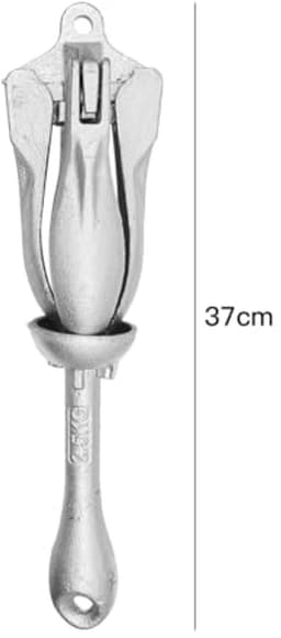 Universeel Vouwanker van Koolstofstaal - 2,5 kg Voor Schepen en Kajaks — thumbnail 2