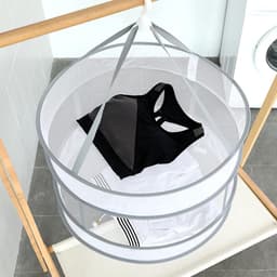 Hanging Drying Net - Windproof - Clothes Basket - Foldable - 2 Layers Drying Net - Portable Multifunctional Drying Net voor het Drogen van Kruiden - Bloemen - Paddenstoelen en Planten — thumbnail 2