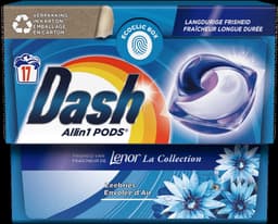 Dash - Lenor Collectie - Wasmiddel Capsules - All-in-1 Pods - Witte en Gekleurde Was - Zeebries - 17 Wasbeurten — thumbnail 3