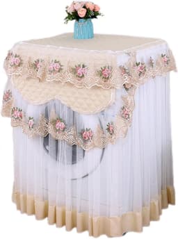 Washing Machine Cover - Dustproof - Geschikt voor de meeste Front Loader Wasmachines en Buitenwasdrogers — thumbnail 1