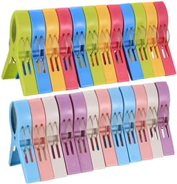Grote wasknijpers - sterke grip - set van 24 - kleurrijk - duurzaam — thumbnail 1