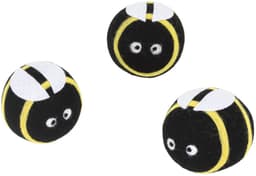 HI drogerballen/wasbollen - 3x stuks - bijen - voor zachte/kreukvrije was - wasdroger ballen — thumbnail 1
