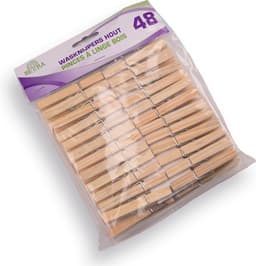 Wasknijpers van Hout - 48 stuks — thumbnail 2