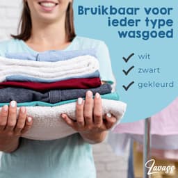 Lavass Wasstrips 60 wasbeurten Blue dream - Plasticvrij wasmiddel - Krachtige reiniging - 100% Vegan — thumbnail 5