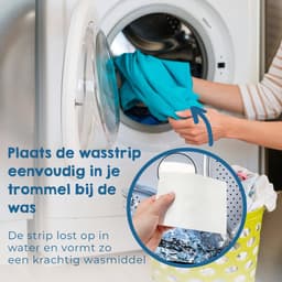 Lavass Wasstrips 60 wasbeurten Blue dream - Plasticvrij wasmiddel - Krachtige reiniging - 100% Vegan — thumbnail 2