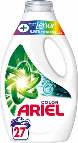 Ariel Color Vloeibaar Wasmiddel+ Lenor Unstoppables 27 Wasbeurten 1215 ml — thumbnail 1