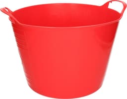 Excellent Houseware Flexibele emmer - rood - 15 liter - kunststof - 35 x 29 cm — thumbnail 2